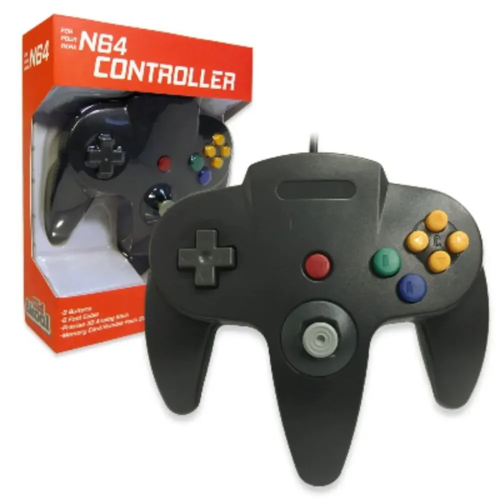 4 N64 Controllers - 4 Colors Bundle (NEW) - Nintendo64 - Old Skool